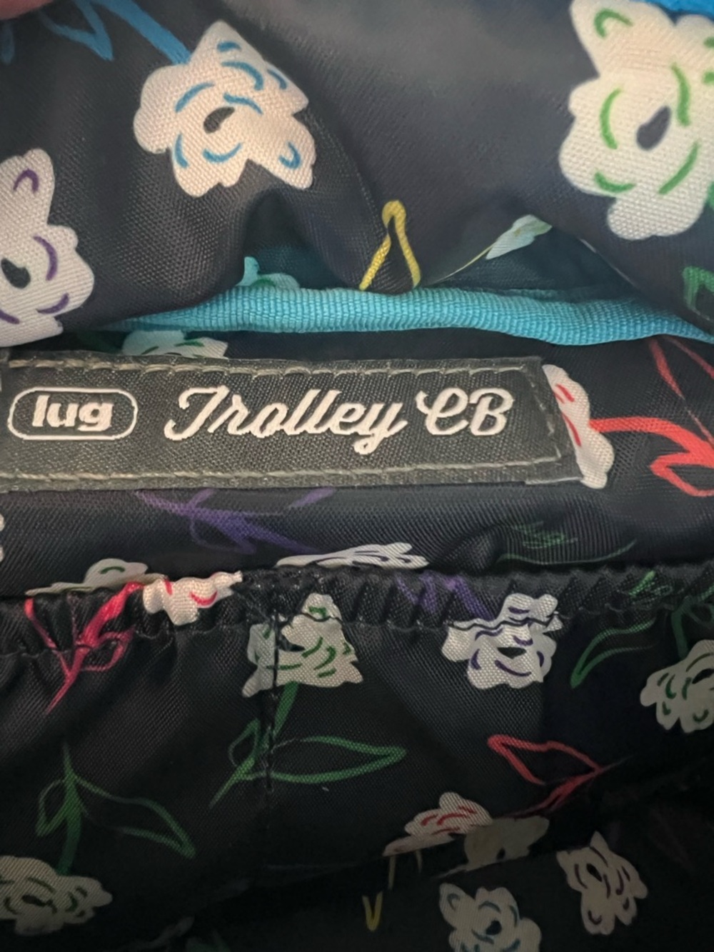 Lug Trolly Crossbody Sky Blue - Picture 3 of 4